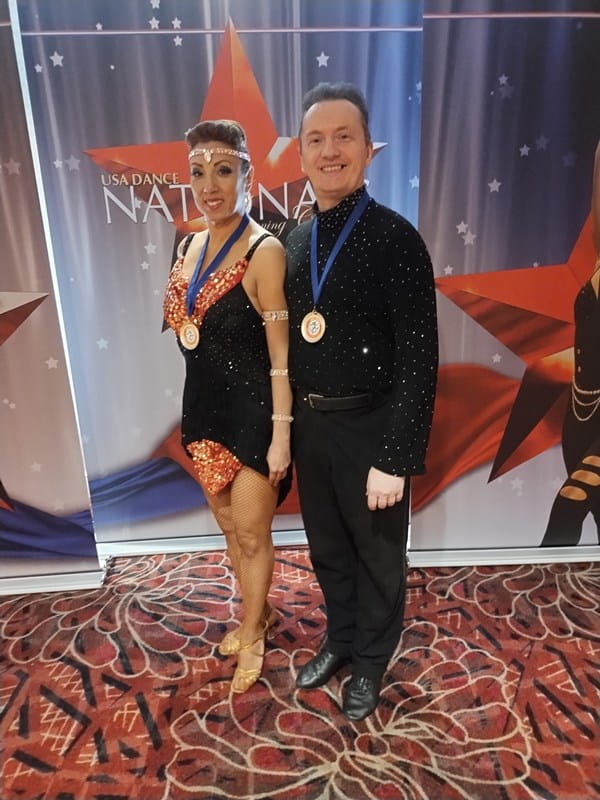 Denis Kojinov and Jeanette Chevalier 2026 USA Dance Senior 10-dance Champions